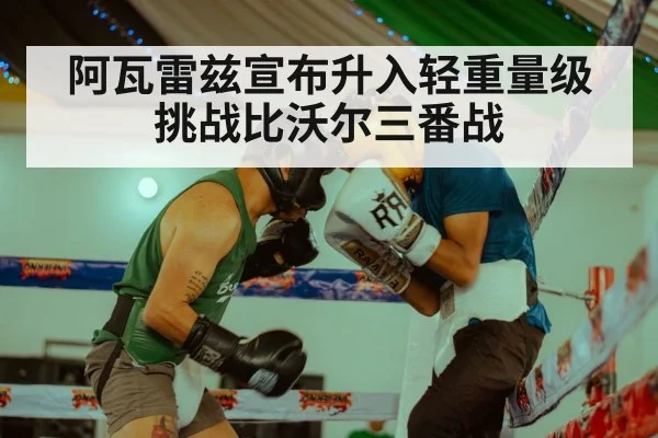 阿瓦雷兹宣布升入轻重量级 挑战比沃尔三番战